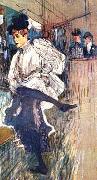  Henri  Toulouse-Lautrec Jane Avril Dancing oil painting reproduction